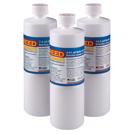 REED INSTRUMENTS R1400-KIT 4, 7 and 10pH Buffer Solution Kit