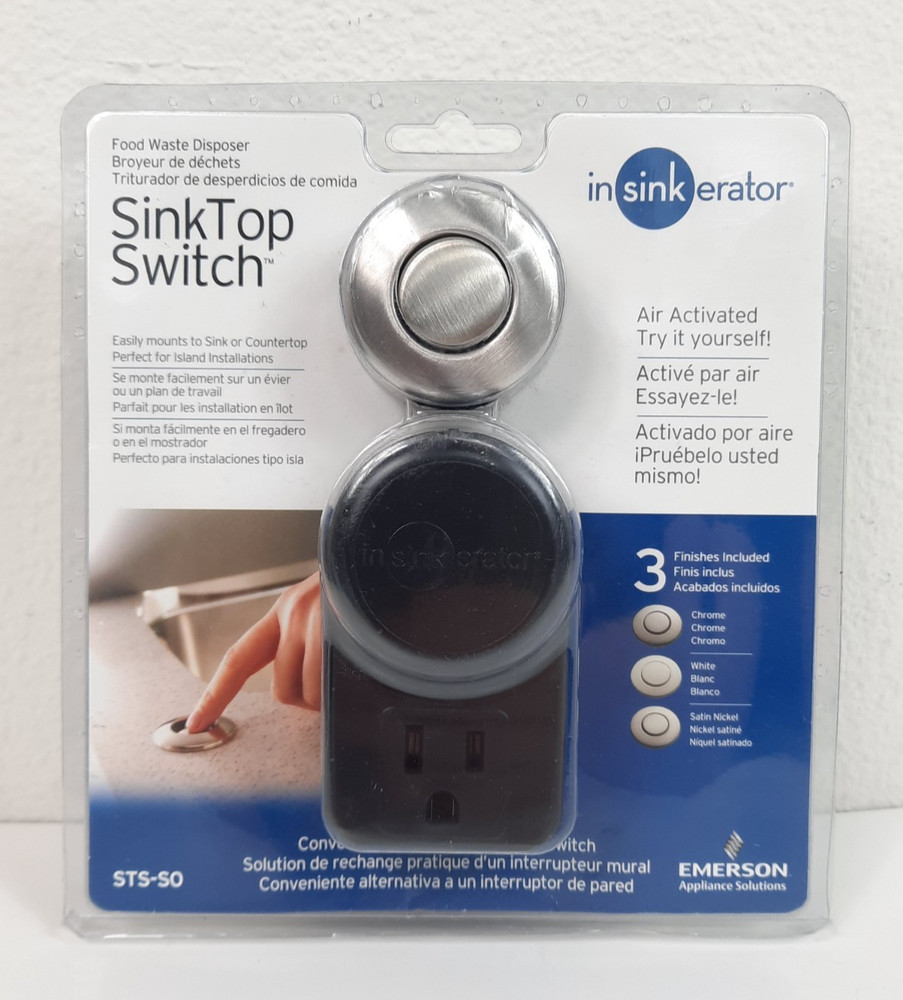 InSinkErator Sink Top STS-SO Garbage Disposal Switch, New Sealed