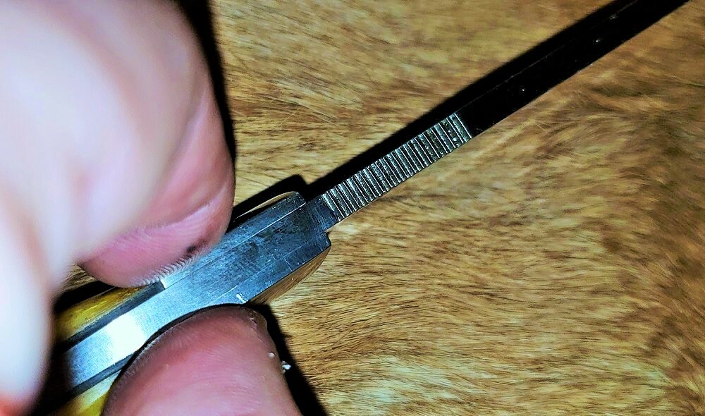 Klaas Bone Handle Custom Hunter - Fixed Blade Hunting Knife & Sheath