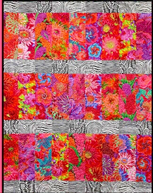 Regent Park Quilt Pattern-A Fat Quarter Pattern