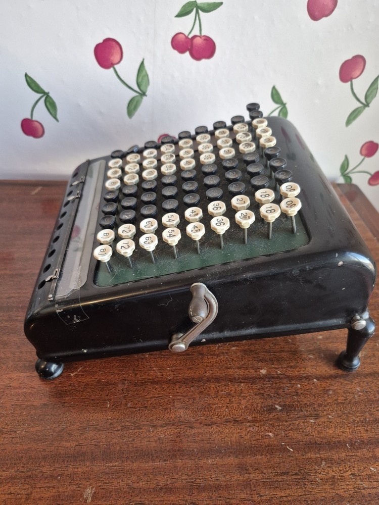 Antique Burroughs Adding Machine Calculator