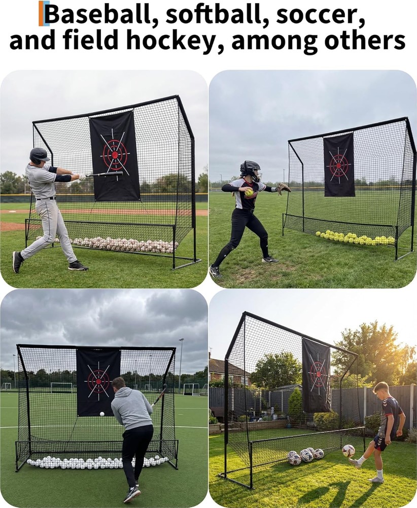 Driving Golf Net 10x7.5FT Heavy Duty with Target