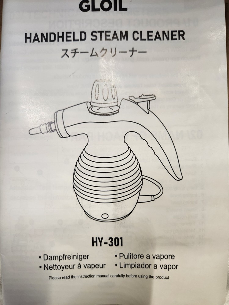 Gloil Handheld Steam Cleaner