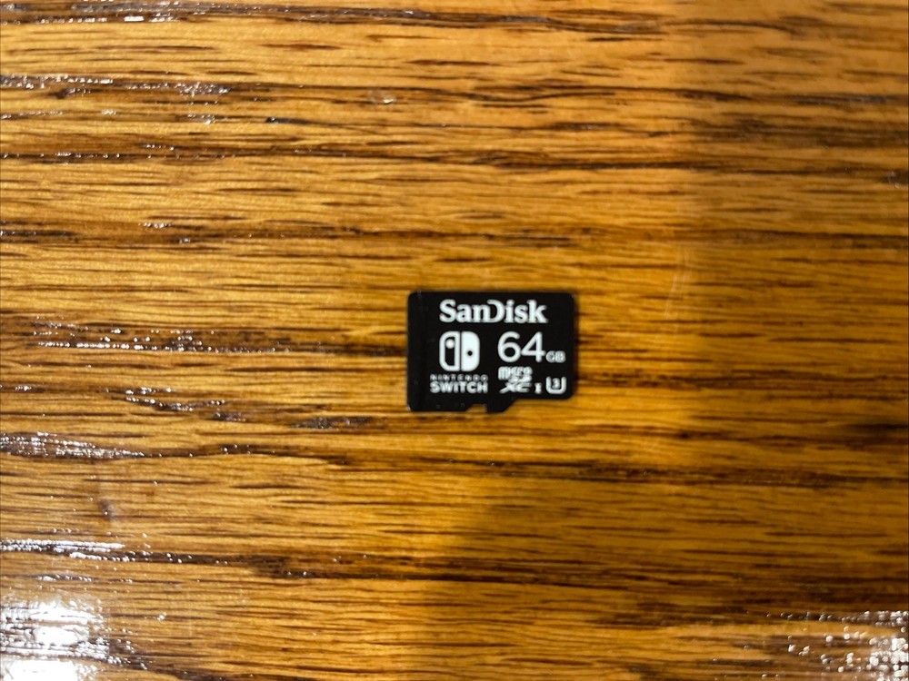 SanDisk 64GB MicroSDXC Card (Nintendo Switch) | Used | CIB