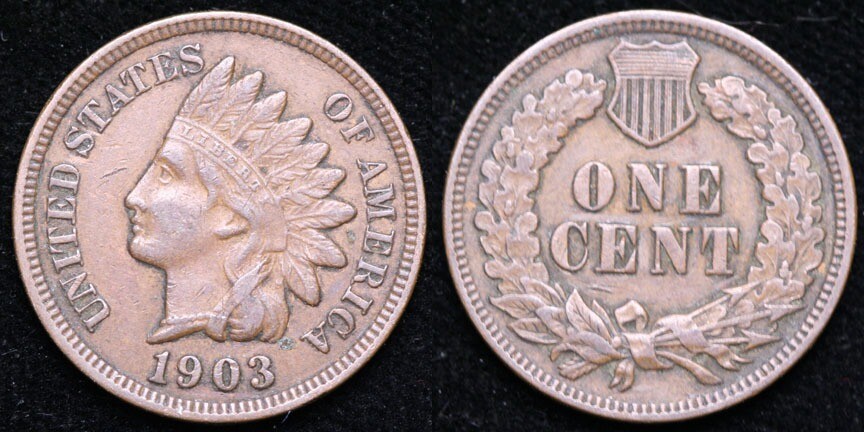 1903  Indian Cent