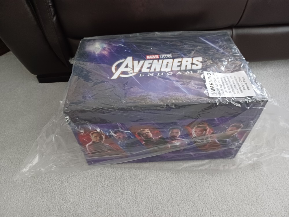 Marvel Comics Avengers Endgame Graphic Novel Comic Book Collection Storage Box