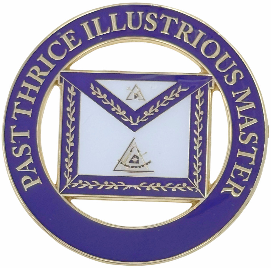 New Past Thrice Illustrious Master Car Emblem