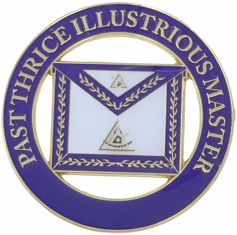 New Past Thrice Illustrious Master Car Emblem