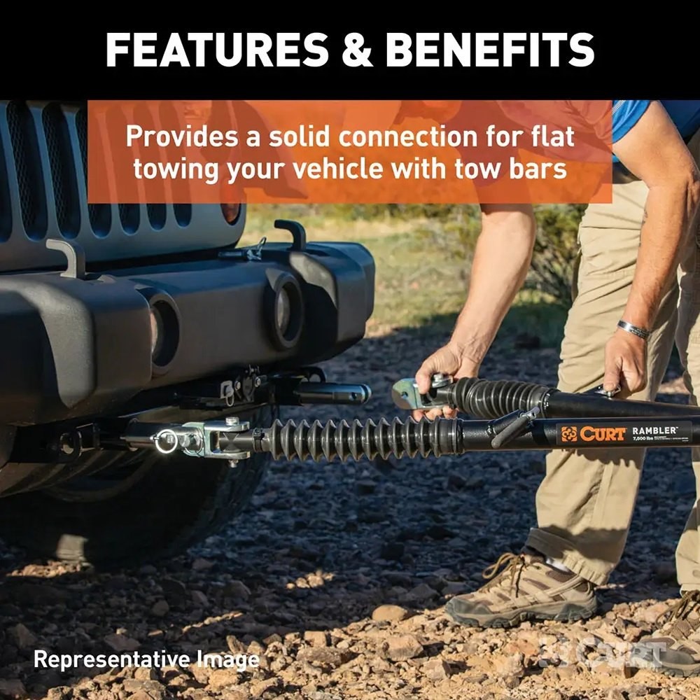 CURT Custom Tow Bar Base Plate