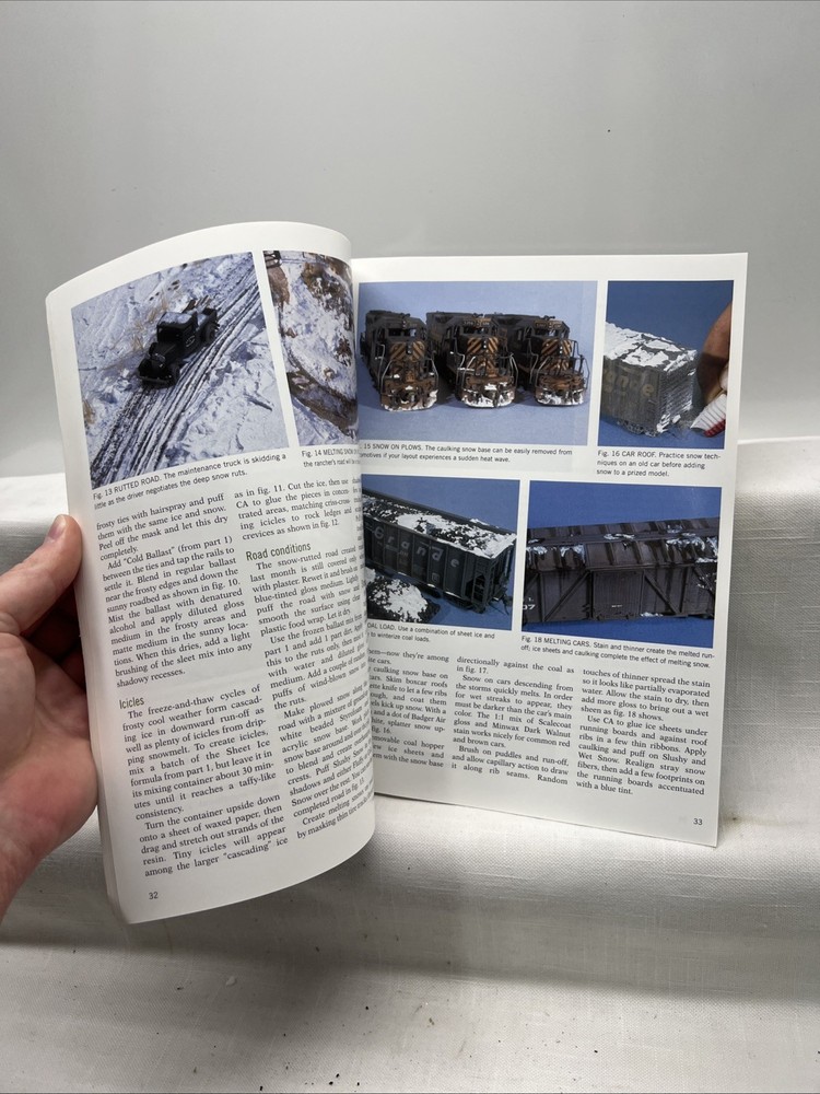 Kalmbach - #12243 - Model Railroader - Scenery Tips & Techniques - NOS