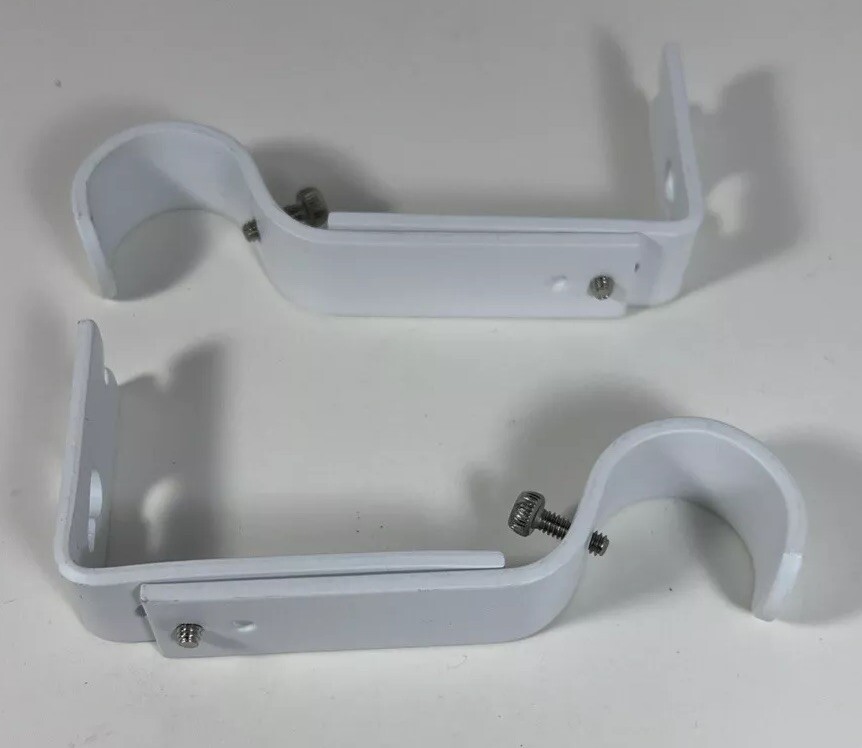 Pole Extensions Brackets (2) Count Open Package with Setting Screws