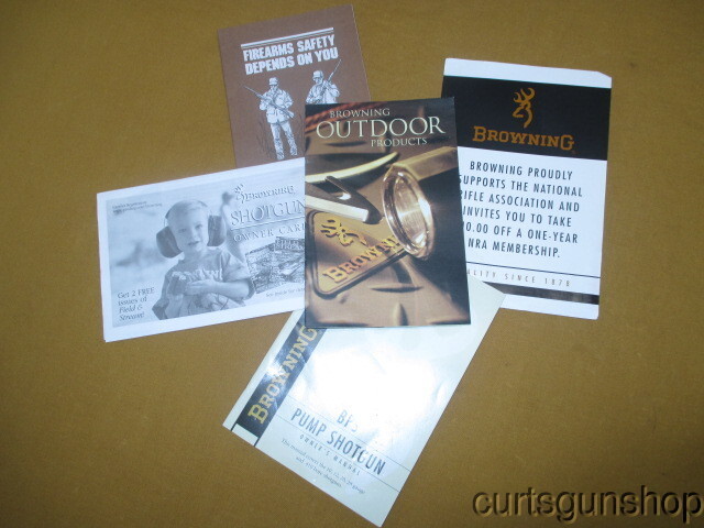 Browning BPS Shotgun Owner's Manual