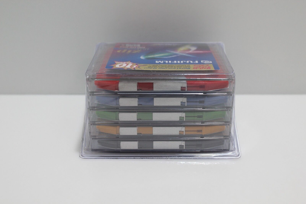 Fujifilm Zip IBM Formatted 100MB Disk - 5 pack.