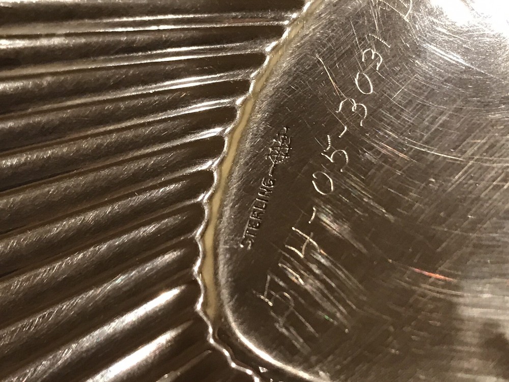 Vintage Sterling Silver Art Deco Dish