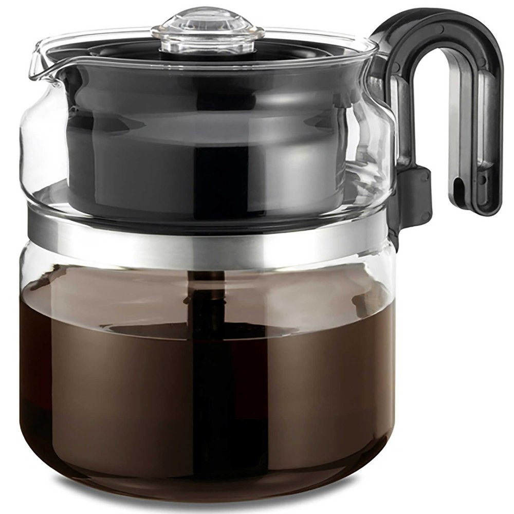 8 Cup Glass Stovetop Percolator