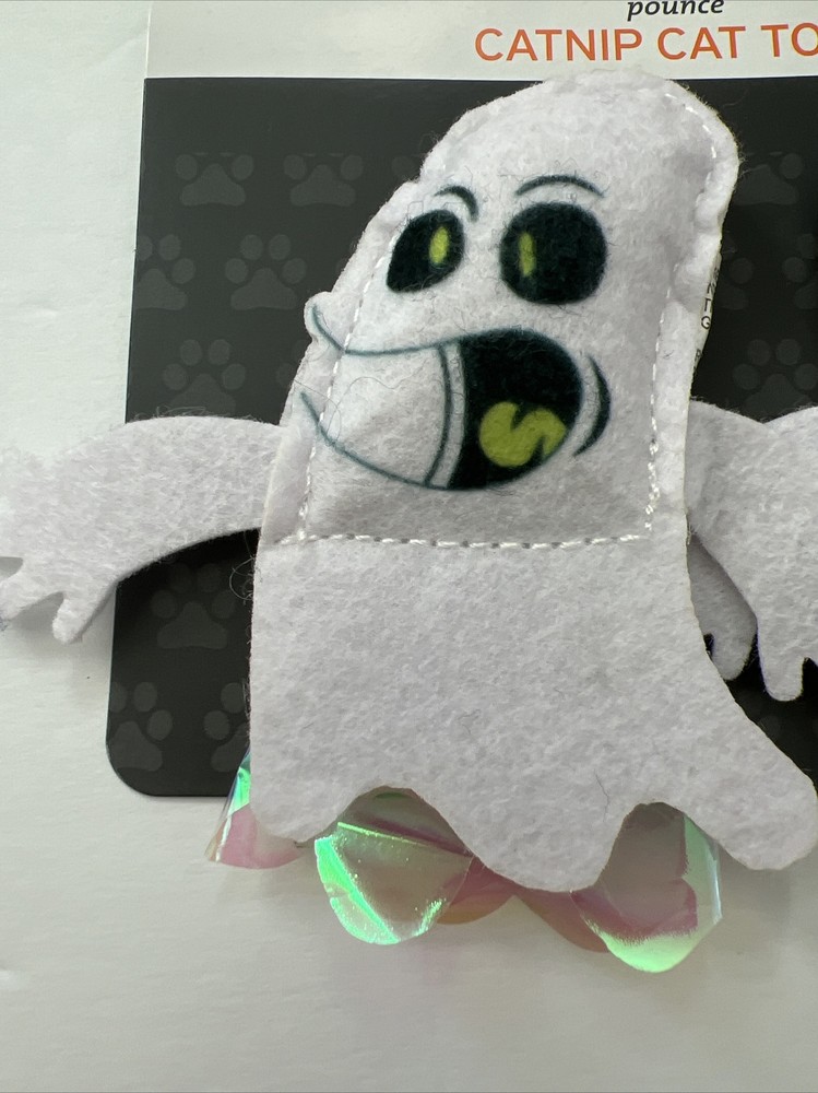 NWT Catnip Cat Toys ghost 2 count