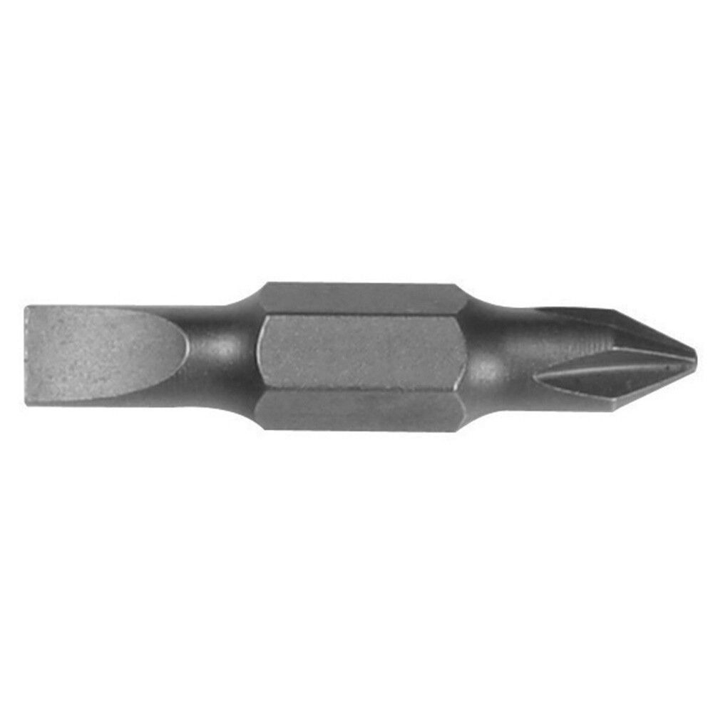 Klein Tools 32482 Replacement Bit. #1 Phillips, 3/16-Inch Slotted (2-Pack)