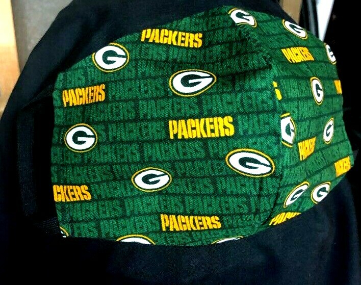 ***Green Bay Packers*** Cotton Face mask (handmade)