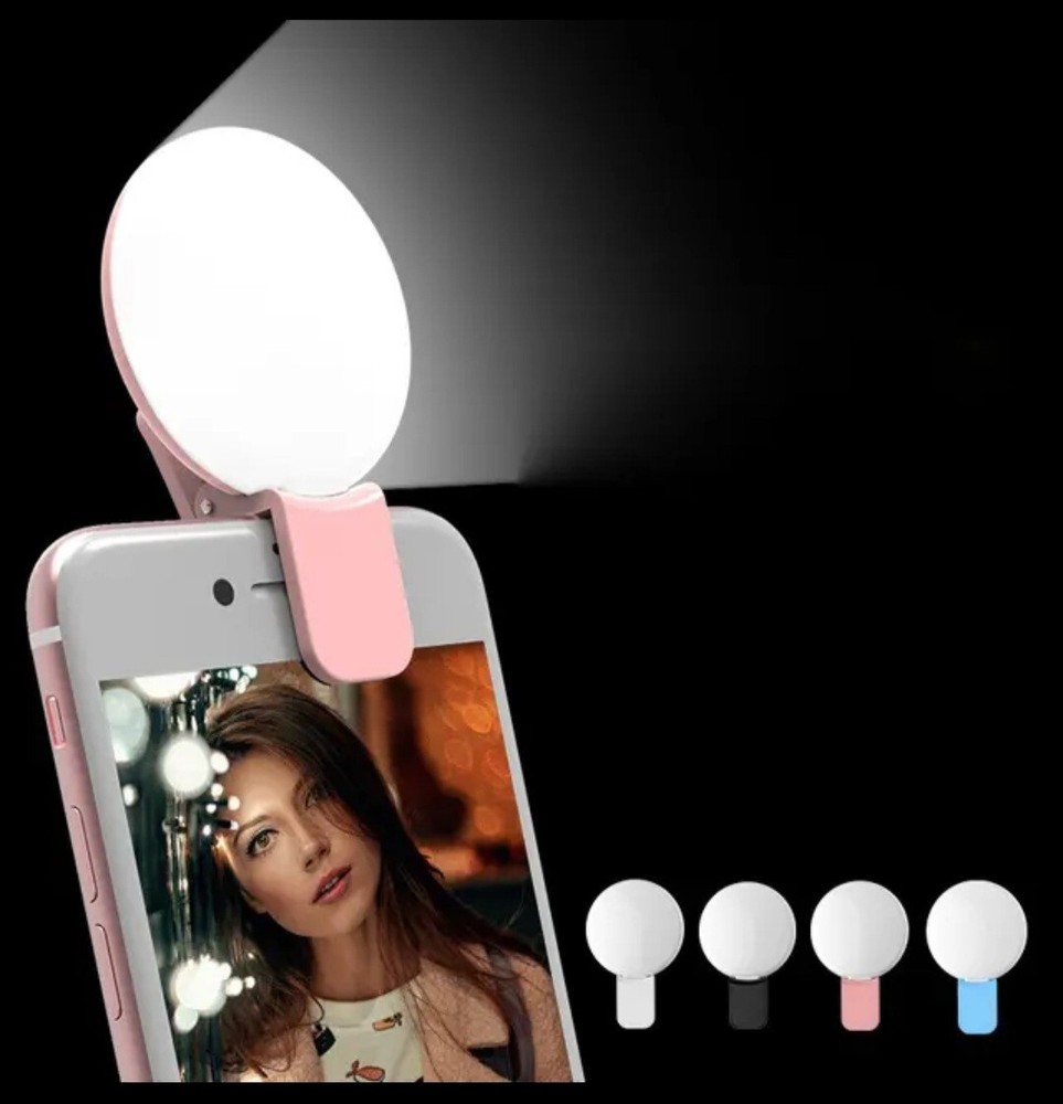 Rechargeable LED Selfie Cellphone/Smartphone Ring Light