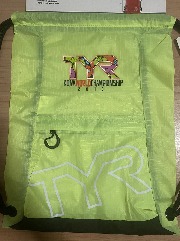 TYR Drawstring Kona world championships