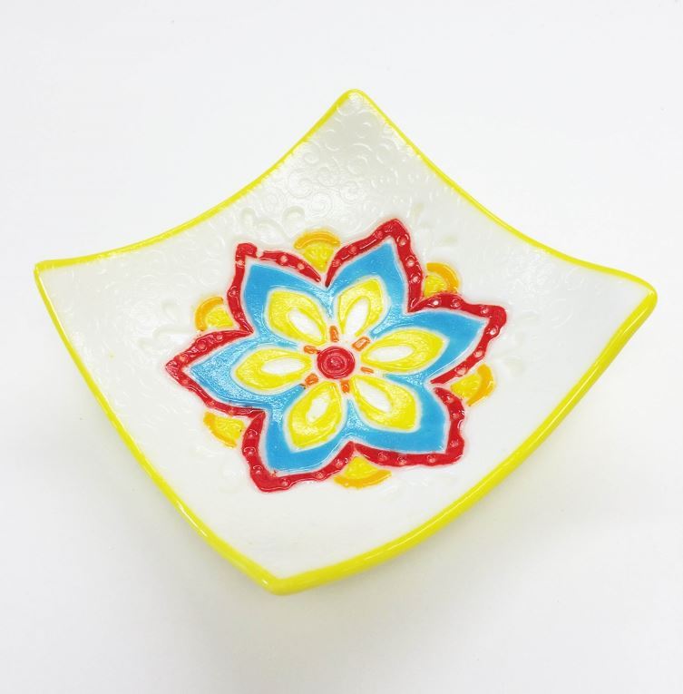 Mandala Tile Texture - Glass Fusing Mold