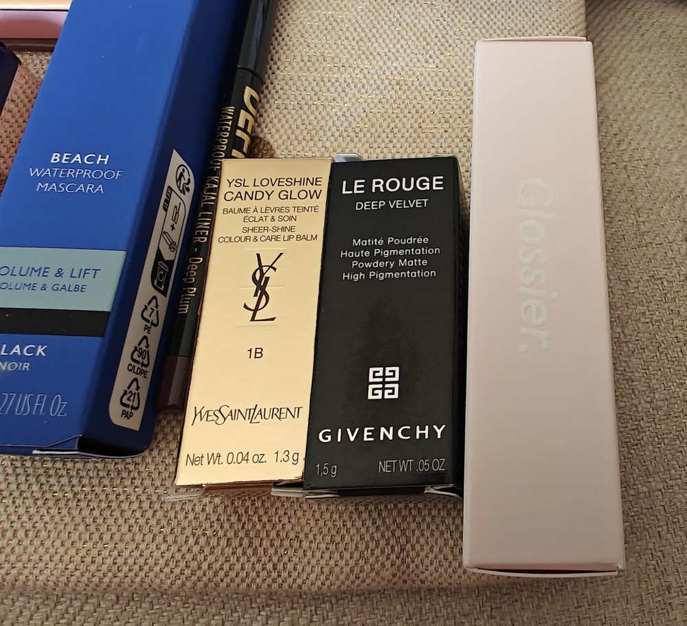 Makeup Bundle Featuring YSL, Givenchy, Imayla, Candies, N.Miller + Prada Sample