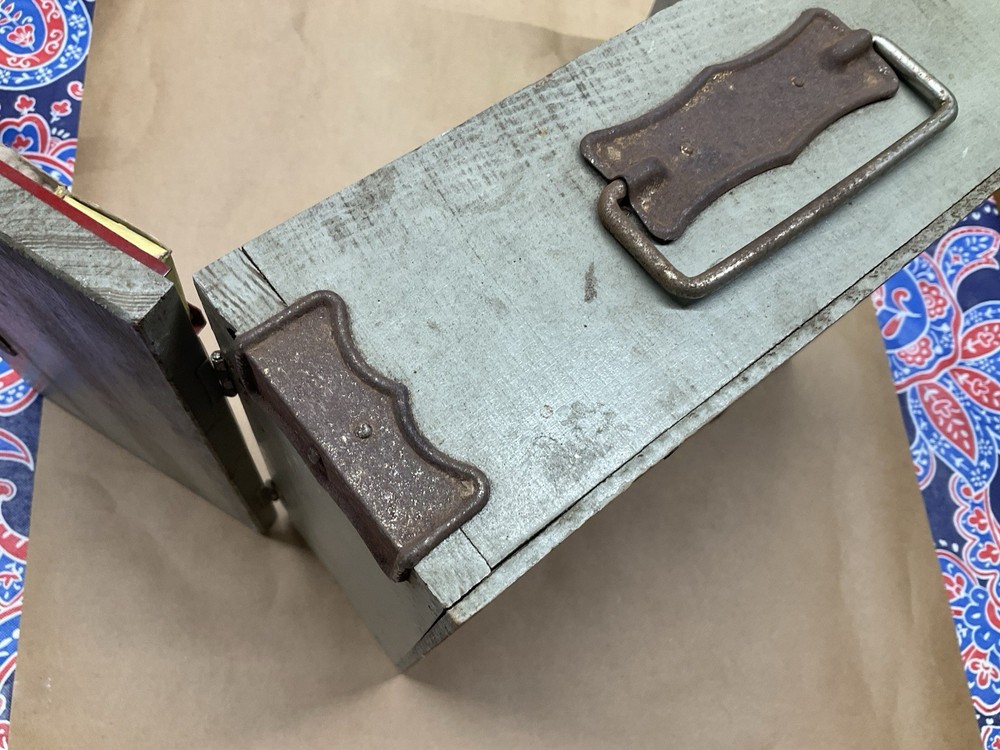 Vintage Meccano Microscope Set In Original Box circa 1930