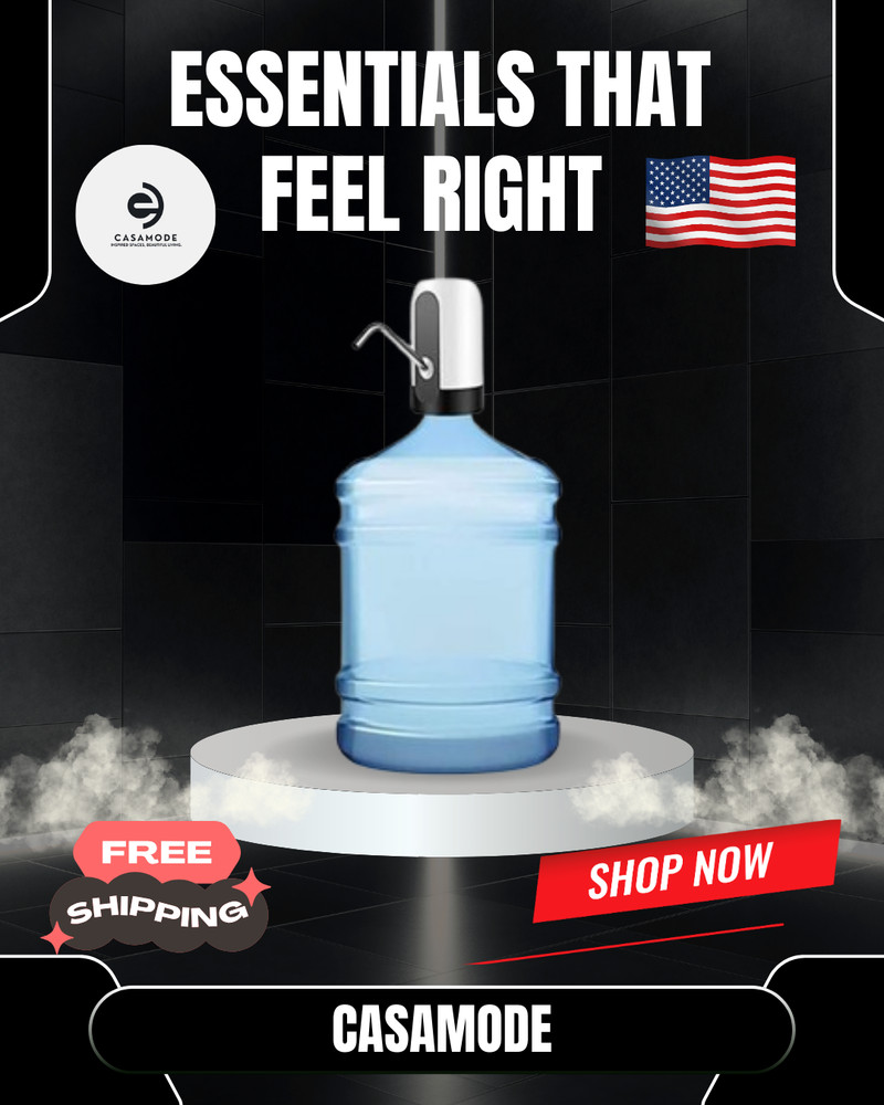 Electric Water Bottle Pump USB Rechargeable Dispenser for 2-5 Gallon