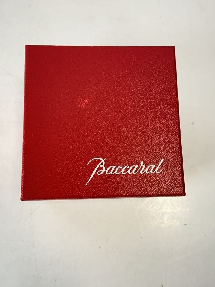 Baccarat Watch Analog BLU Placement Clock Used
