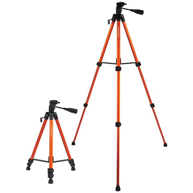 Klein Tools 22-61" Adjustable Tripod, Lightweight Aluminum with Mount, Durable
