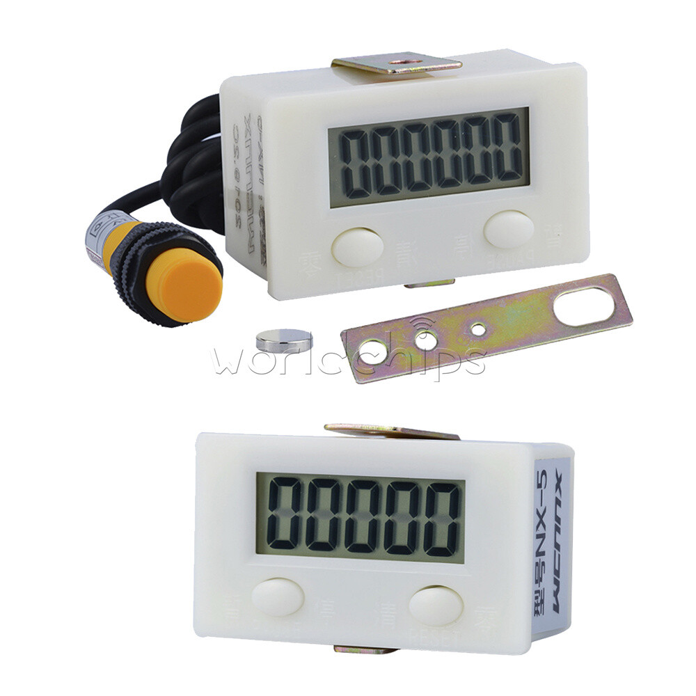 5/6 Digit Digital Electronic Counter Puncher Magnetic Inductive Proximity Switch