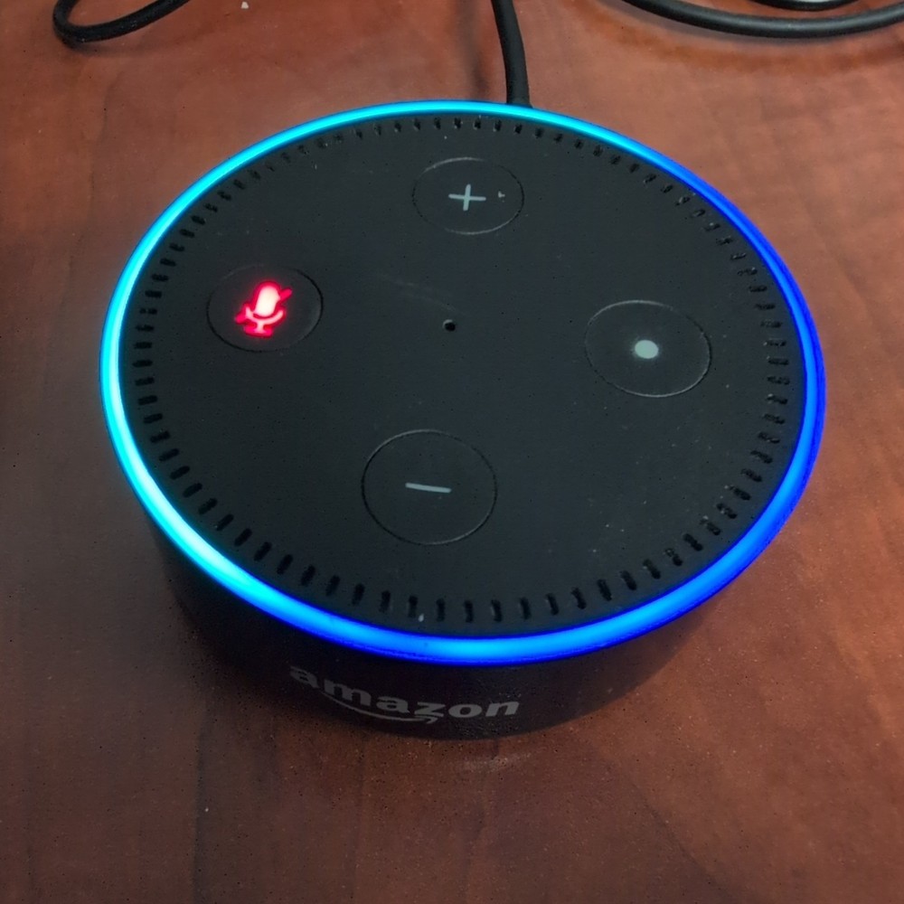 Amazon Echo Dot (2nd Generation) Smart Speaker - Black RS03QR - Excellent Tested