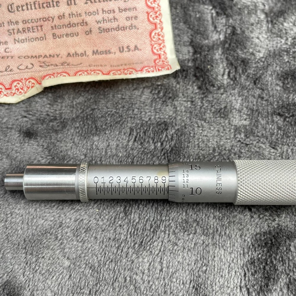 Starrett 1263P Micrometer Head