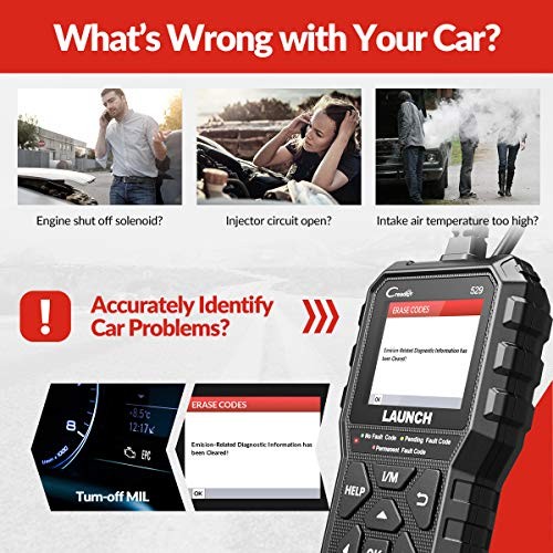 OBD2 Scanner 2021 CR529 Enhanced Universal Car Code Reader - Auto