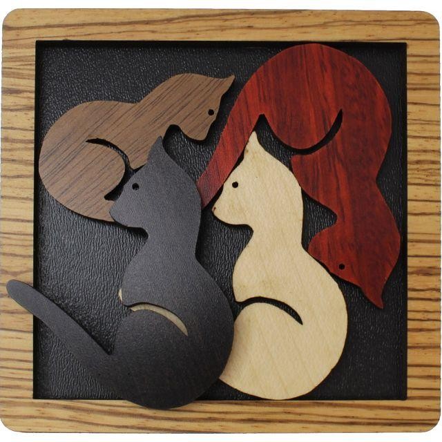 Four Katz (Cats) - Packing Problem Puzzle By Constantin
