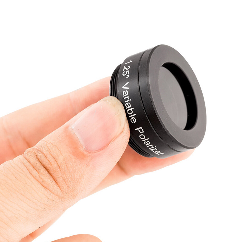 Variable Polarizing Filter Lens For Astronomical Telescope Eyepiece 1.25''/ 2''
