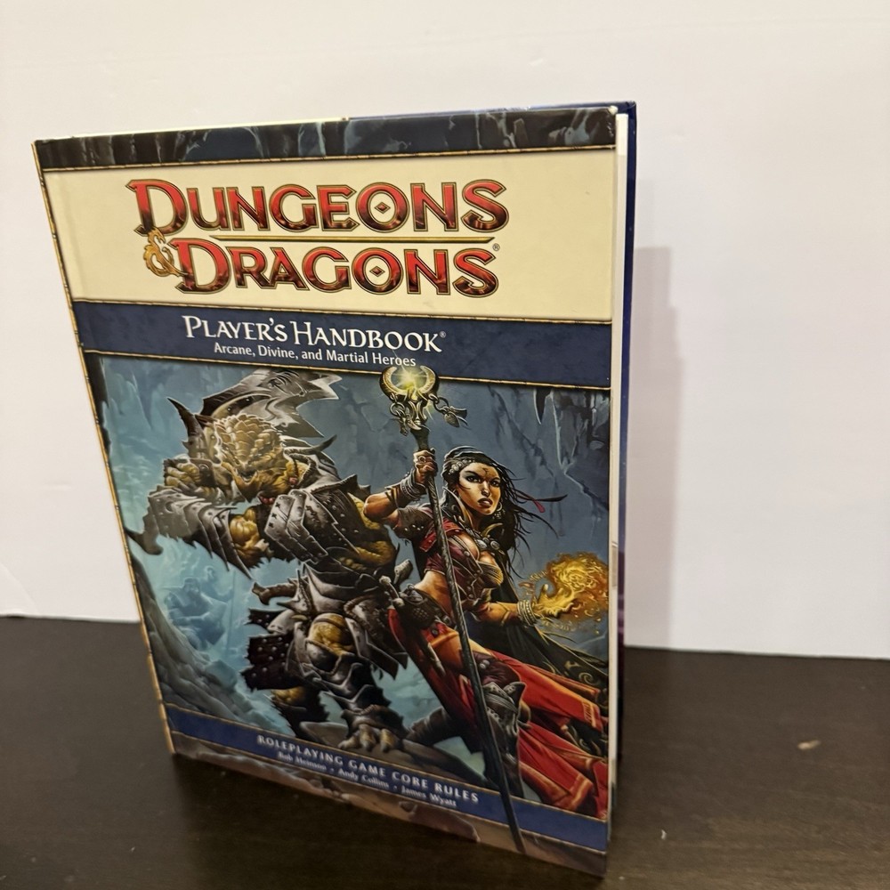 Dungeons and Dragons 4th Edition Core Rulebook Collection 3 Book Set 2008 EUC