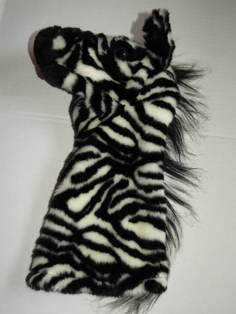 Folkmanis Zebra Stage Hand Puppet 13"