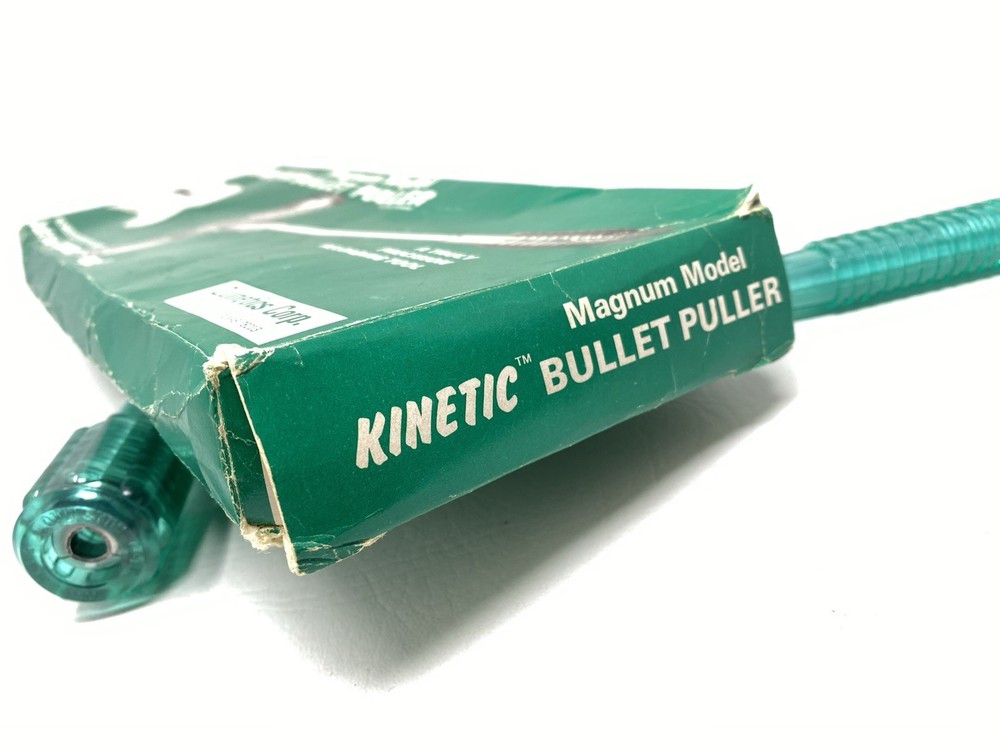 Quinetics Reloading Kinetic Bullet Puller Magnum Model W/ Original Box