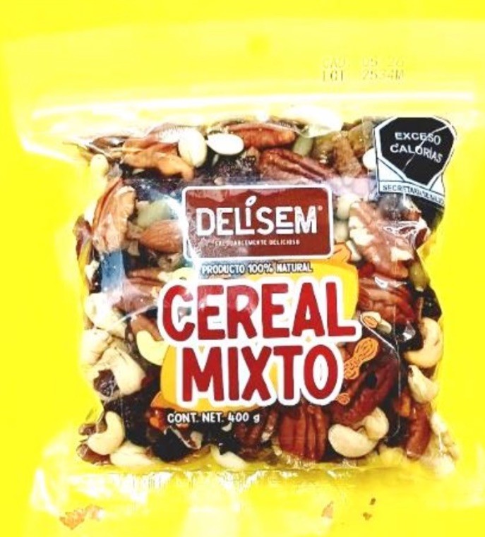 Delisem Cereal Mixto 100% Natural Snack 400g