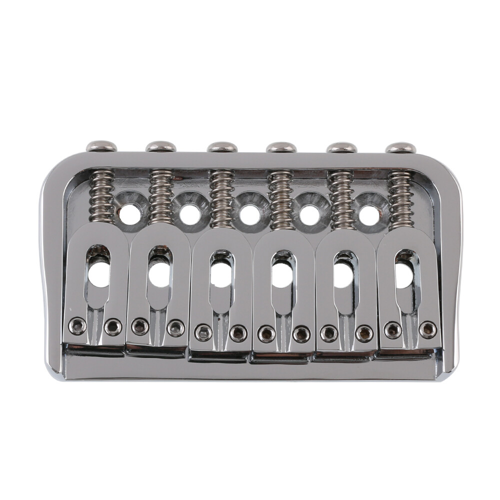 Guitar Fixed Bridge Hardtail Bridge for 6 String Electric Guitar