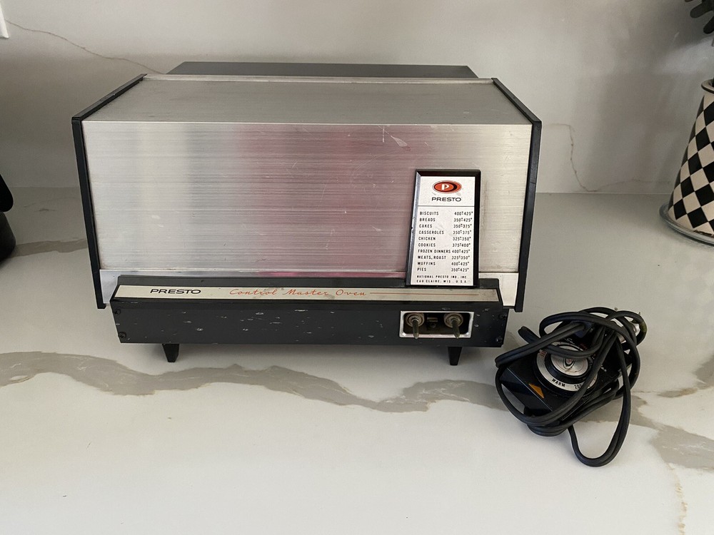 Vintage Automatic Presto Electronic Control Master Oven Model KL02-A