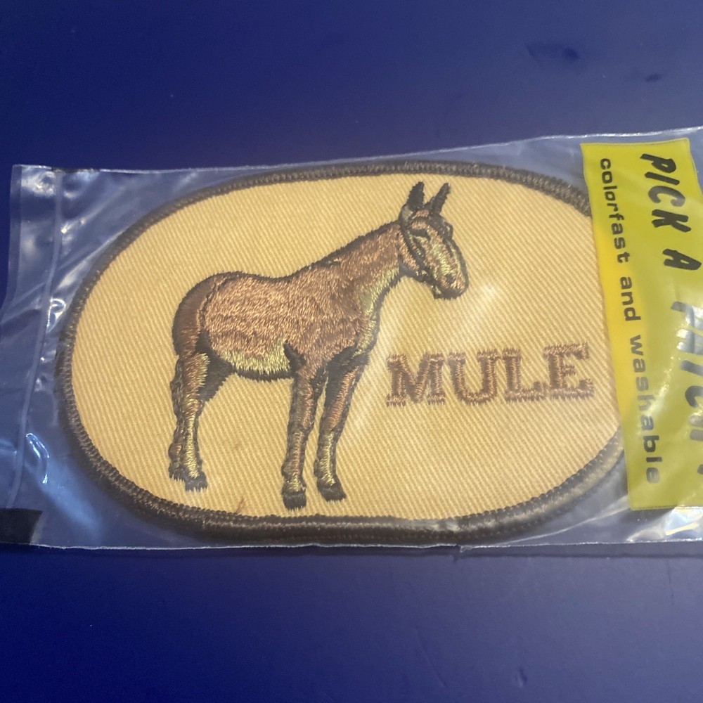 VTG MULE Sew On Patch