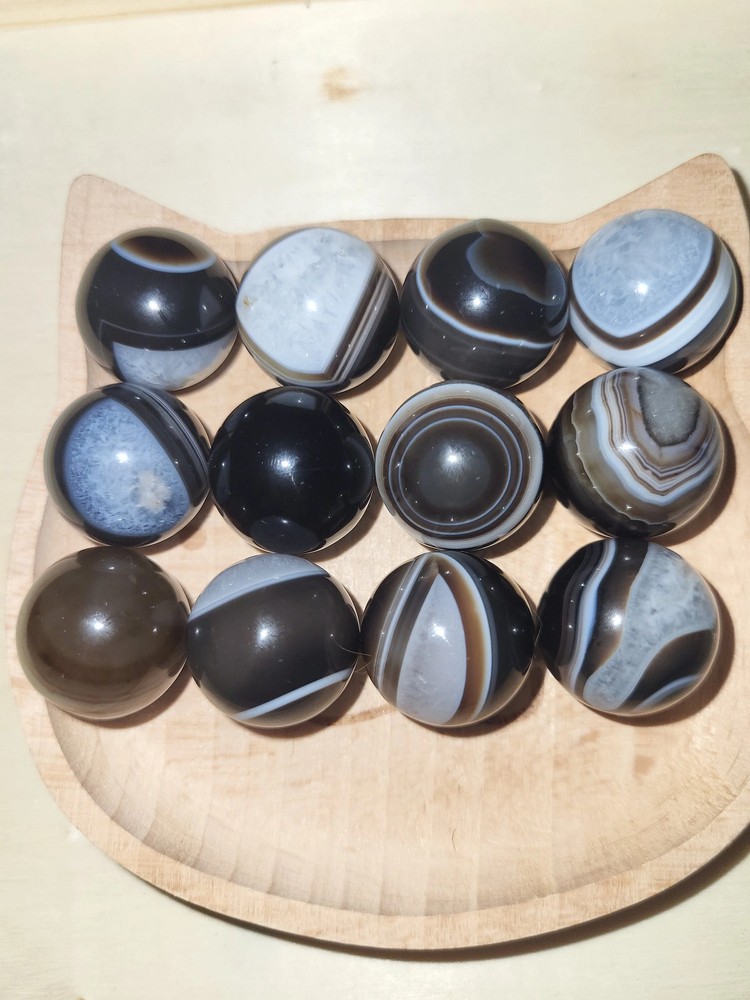 New Botswana Agate Mini Spheres - Free Shipping