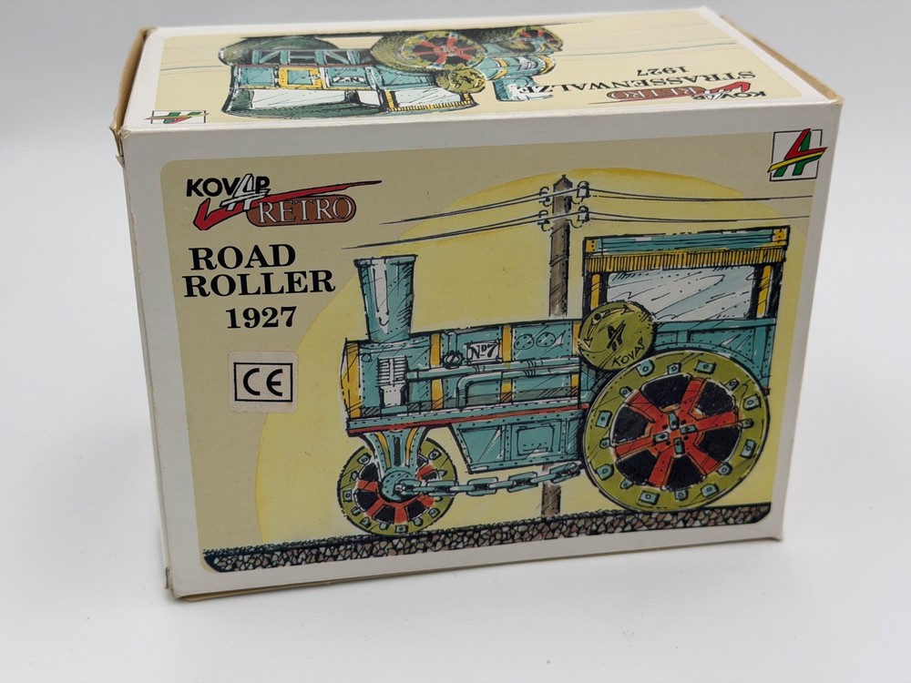 KOVAP RETRO ROAD ROLLER 1927 WITH BOX NEW