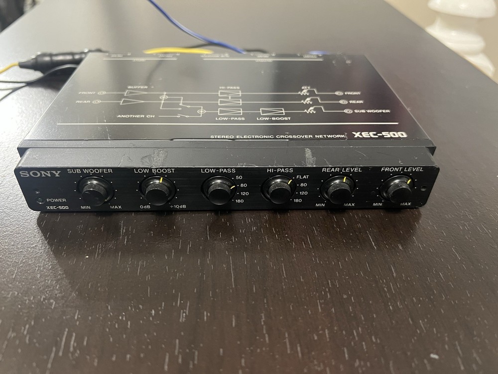 Old School Sony XEC-500 Equalizer