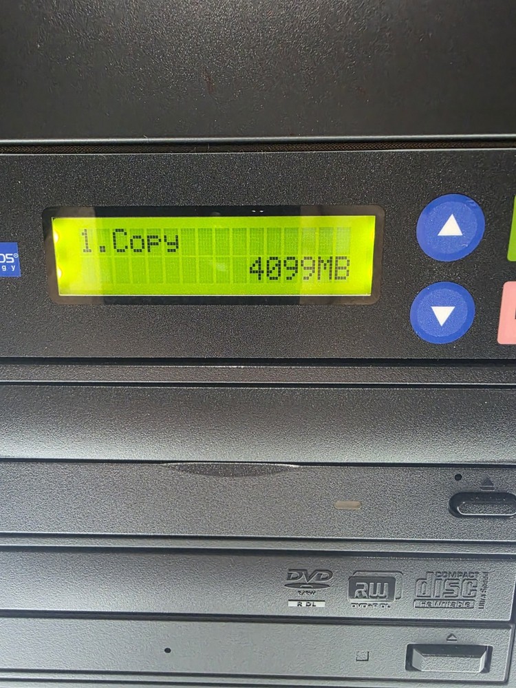 Microboards Technology QD-DVD-123 DVD Duplicator 1:3 Burner Disc Copier