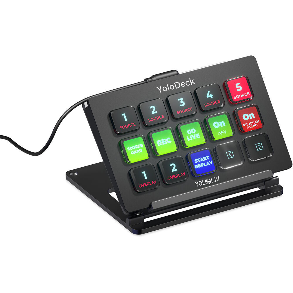 YoloLiv YoloBox Ultra Portable Multi-Camera Bundle w/ YoloDeck Control Panel KIT