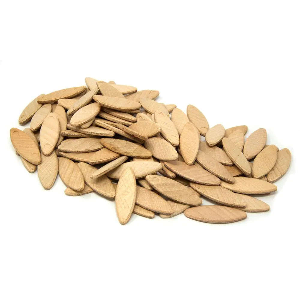 #0 Birch Wood Biscuits For Woodworking (100-Pack)