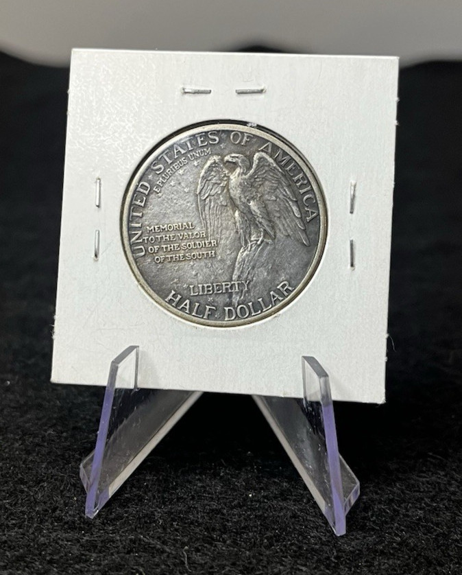 1925 Stone Mountain Commemorative Silver Half Dollar AU